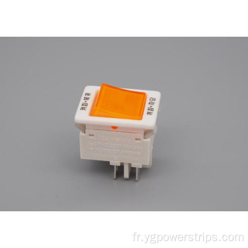 Interrupteur à bascule néon / LED Type de disjoncteur